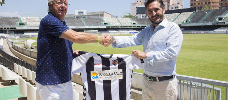 Acuerdo de patrocinio entre Torre La Sal 2 y CD Castellón