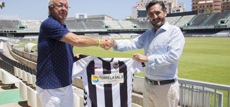 Acuerdo de patrocinio entre Torre La Sal 2 y CD Castellón