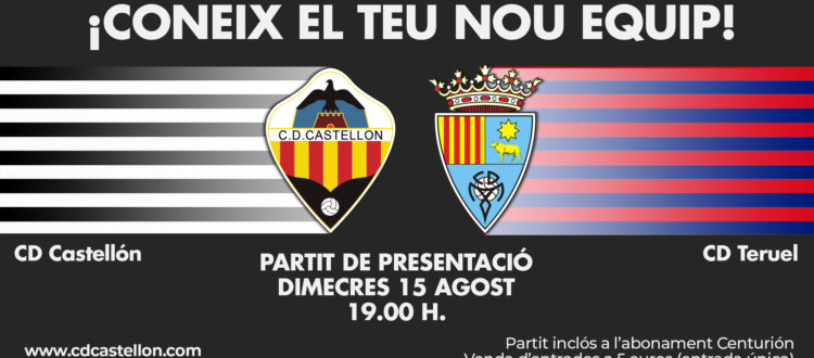 El-CD-Castellón-se-presenta-ante-su-afición-este-miércoles-en-Castalia (19.00H)