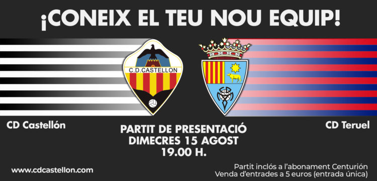El-CD-Castellón-se-presenta-ante-su-afición-este-miércoles-en-Castalia (19.00H)