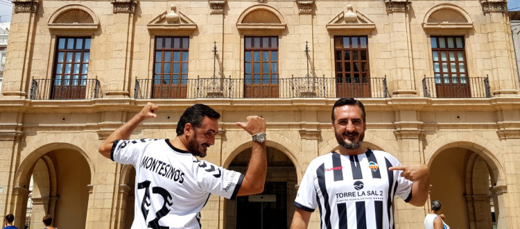 El “presidente de la afición” se pone la nueva albinegra