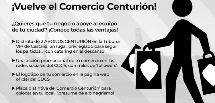 ¡Conoce las ventajas del ‘Comercio Centurión’!