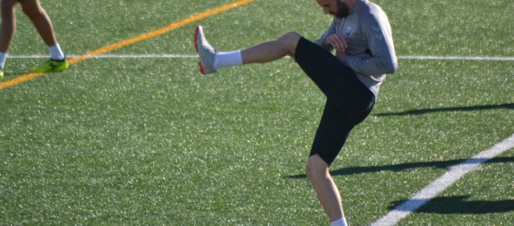 Rafa Gálvez entrena