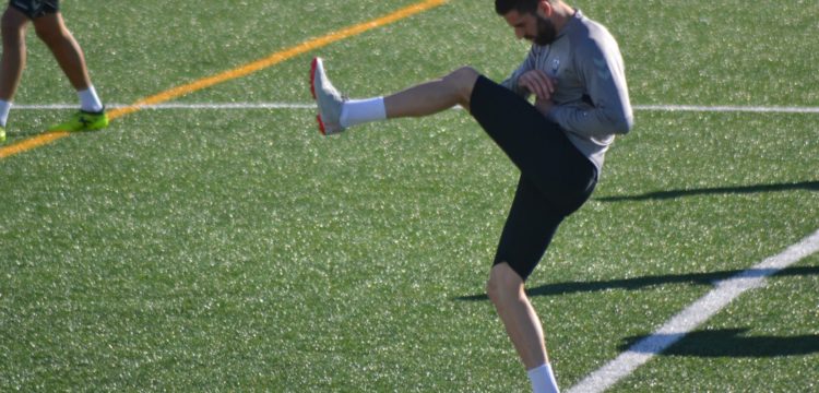 Rafa Gálvez entrena