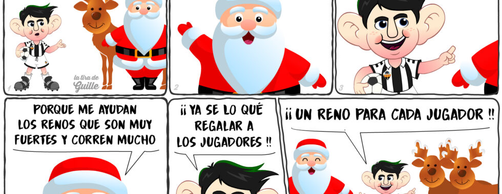 tira cómica navidad cd castellon