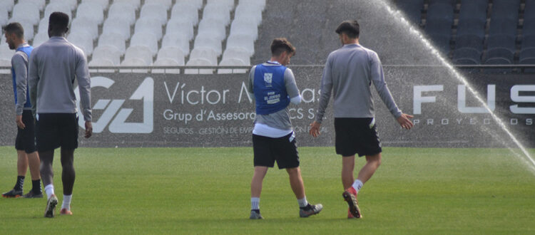 CD Castellon entrenamiento