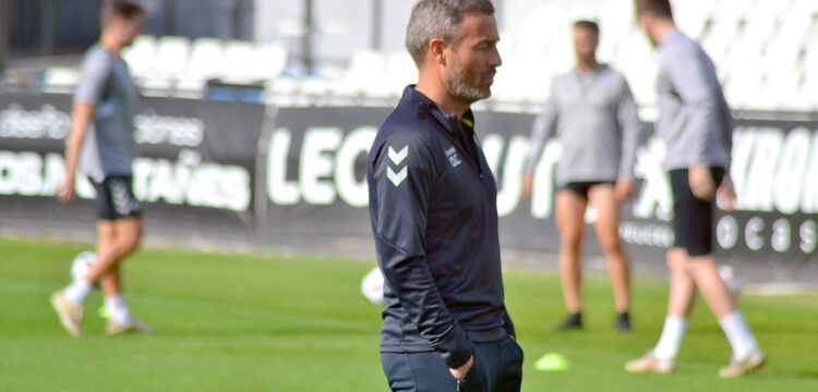 Óscar Cano entrenamiento