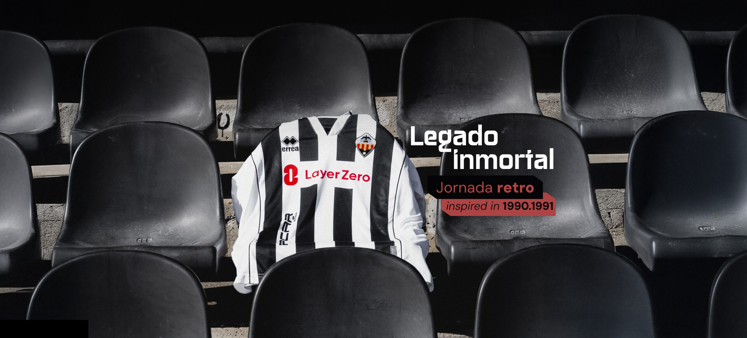 El CD Castellón presenta su camiseta retro inspirada en la temporada 1990/91