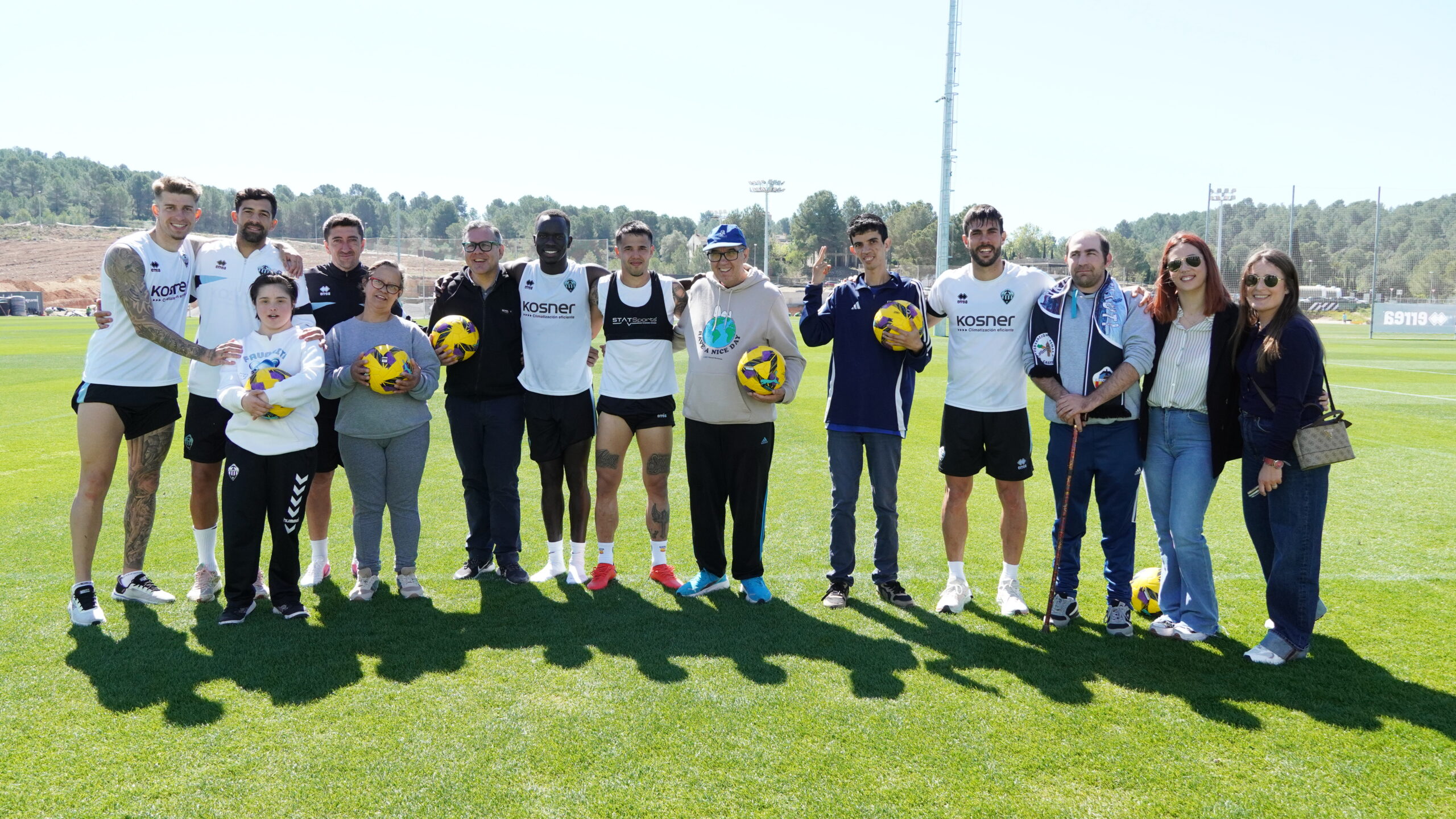 Afanias Castellón visita la Ciudad Deportiva Globeenergy
