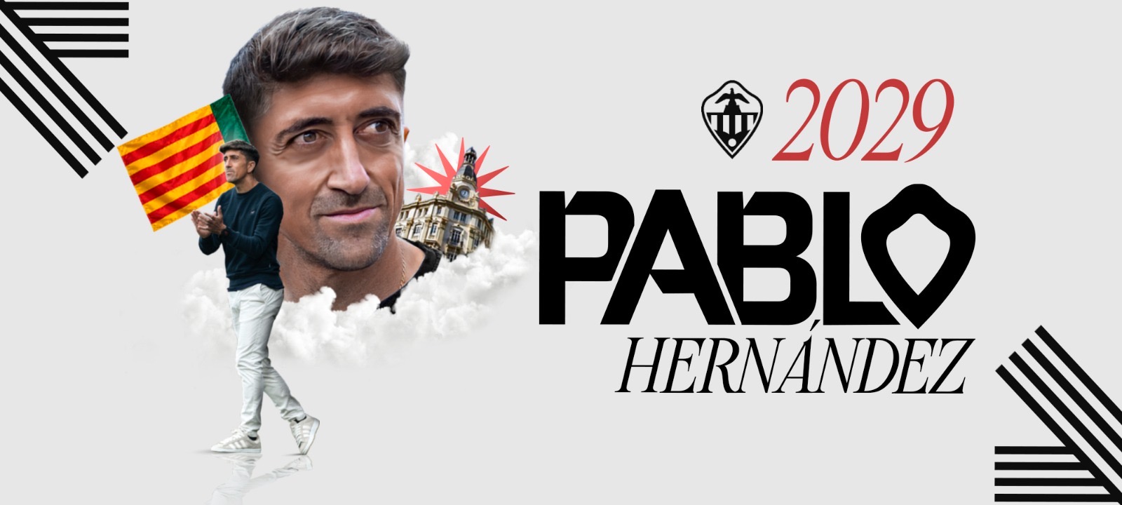 Pablo Hernández renueva con el CD Castellón hasta 2029