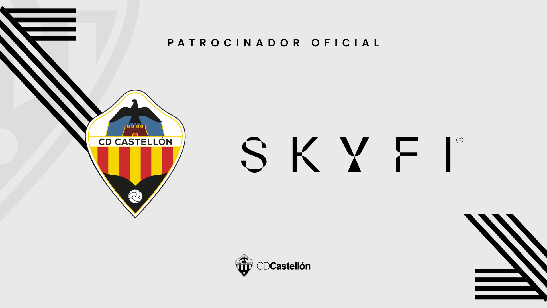 El CD Castellón y SkyFi renuevan su acuerdo de patrocinio para la temporada 2026/2027