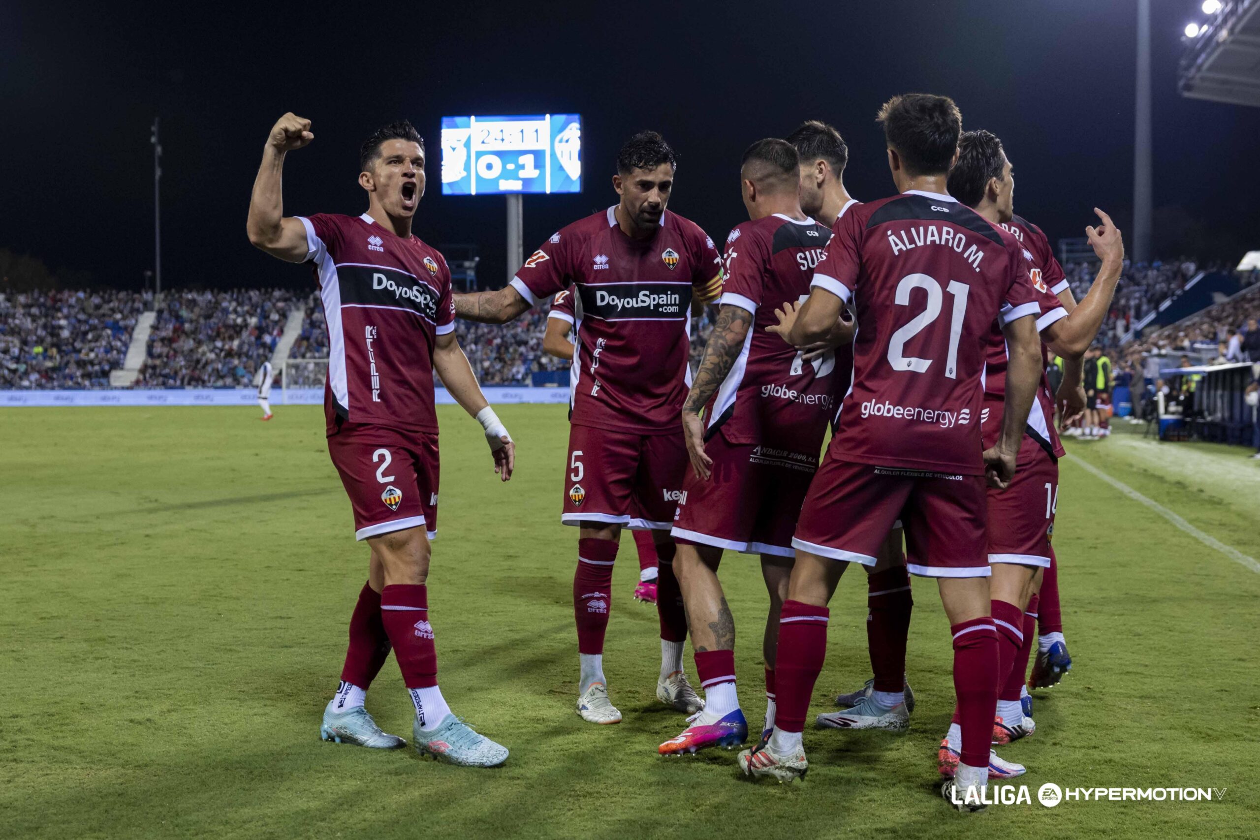 El CD Castellón gana en Butarque y sigue líder e invicto (0-2)