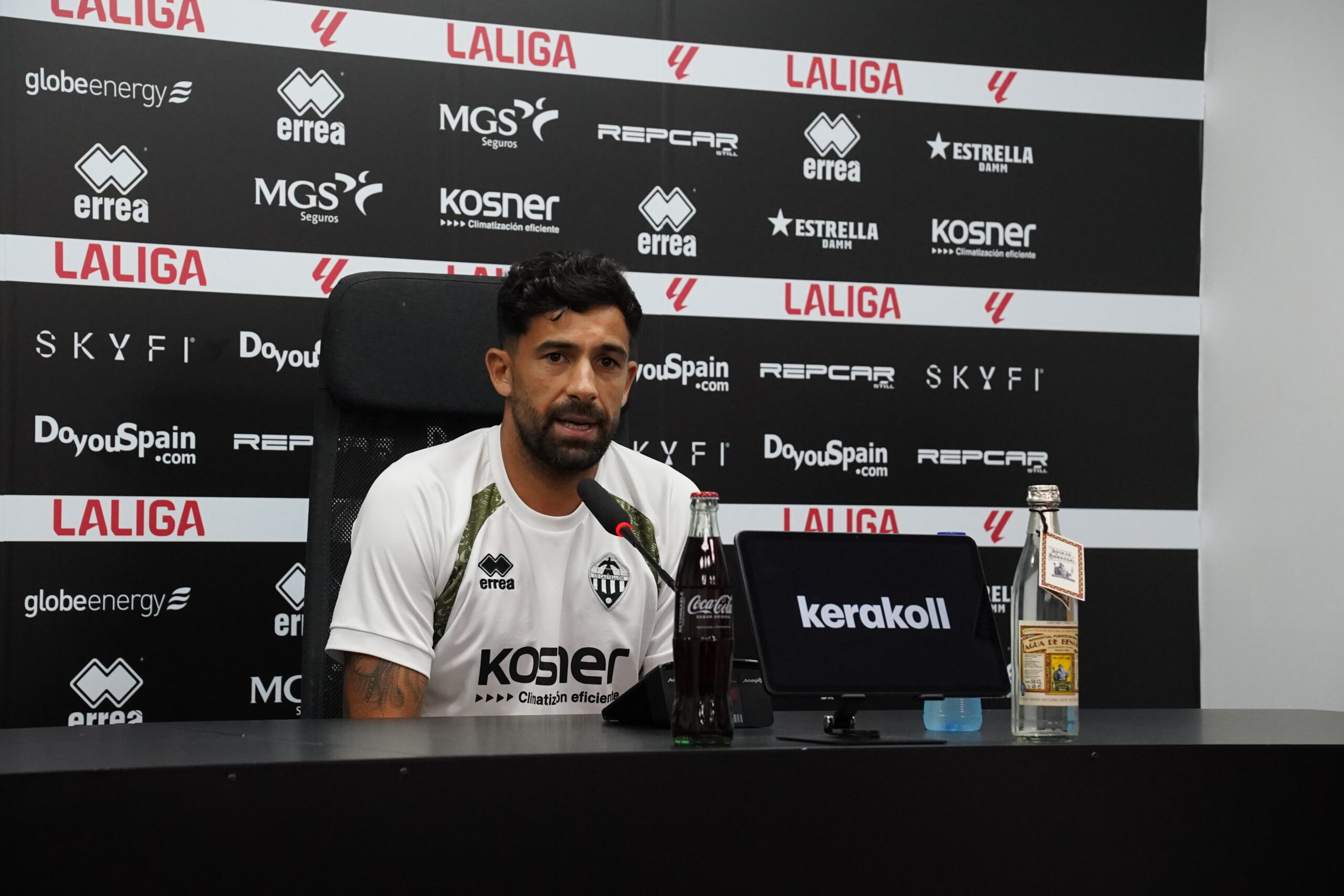Alberto Jiménez: «Tenemos las ideas claras y confío plenamente en la plantilla»